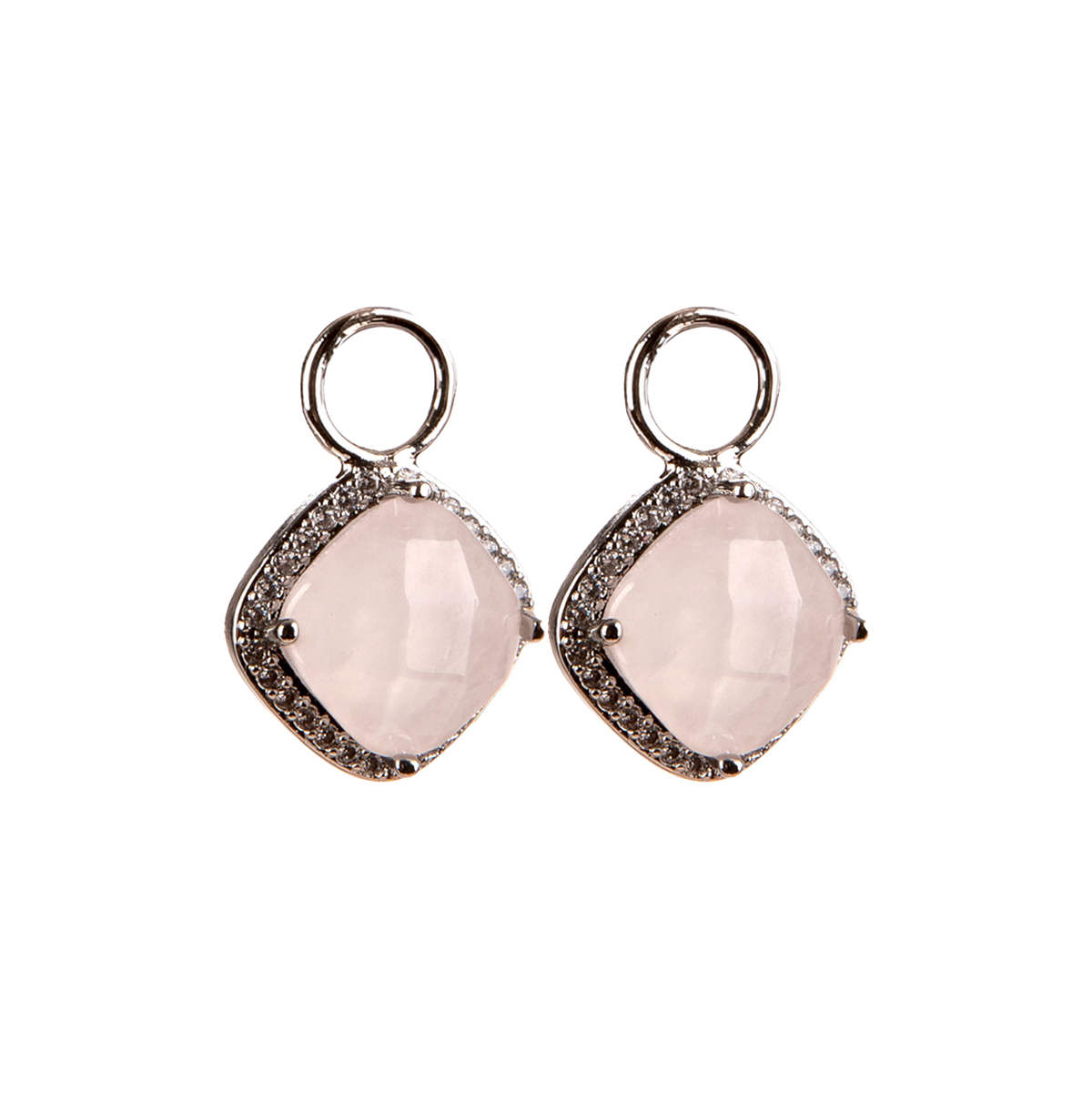 "Pink Quartz" Magic One Silver Pendants 1 "Pink Quartz" Magic One Silver Pendants