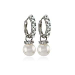 White beauty Pearls+ Pearl Crown Regular Silver