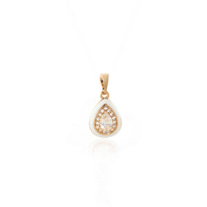 “White Crystal Tear"  kaelakee ripats