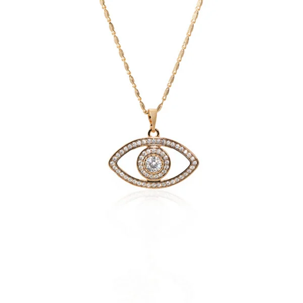 "Crystal Eye" necklace