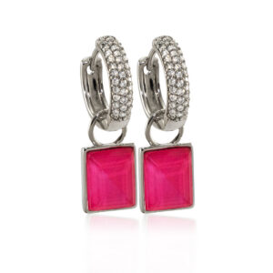Neon Pink Candy Silver mix & match