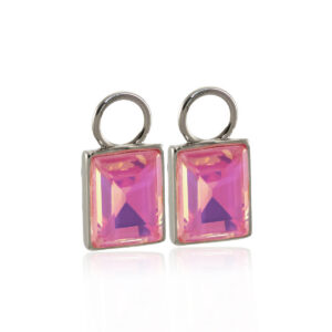 Pink Candy Silver ripatsid
