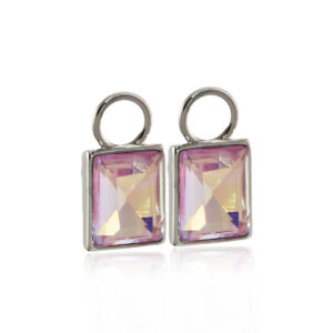 Pink Mirage Candy Silver ripatsid