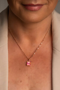Pink Candy Gold kaelakee