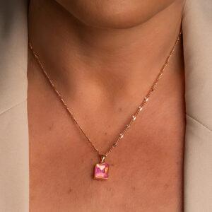 Pink Candy Gold kaelakee