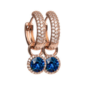 Sapphire Blue Mini Me Gold mix & match