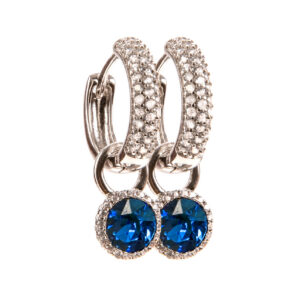 Sapphire Blue Mini Me Silver mix & match