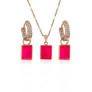 Neon Pink Candy Gold komplekt