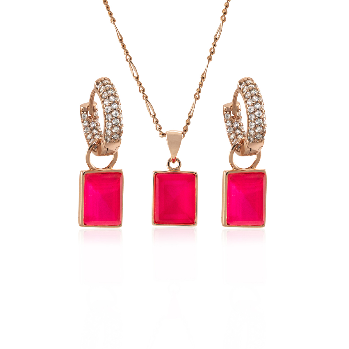 Neon Pink Candy Gold komplekt 1 Neon Pink Candy Gold komplekt