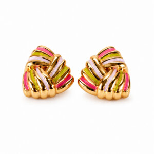 Golden Kaleido Studs