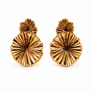 Golden Sunray Studs