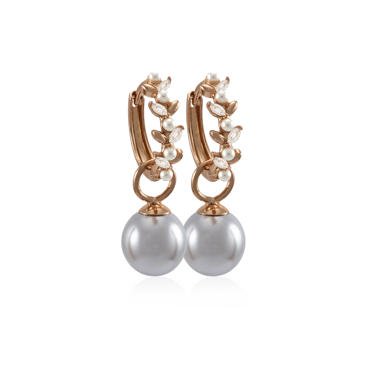 Lavender Pearls + Pearl Allure Regular Rose Gold 1 Lavender Pearls + Pearl Allure Regular Rose Gold
