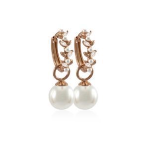 White Pearls + Pearl Allure Regular Rose Gold