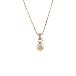 Champagne Pearl Gold kaelakee