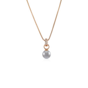 Lavender Pearl Gold kaelakee