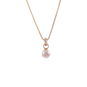 Rosaline Pearl Gold kaelakee