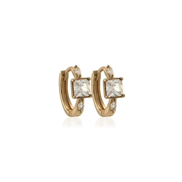 Crystal Square Mini (B) Regular Gold