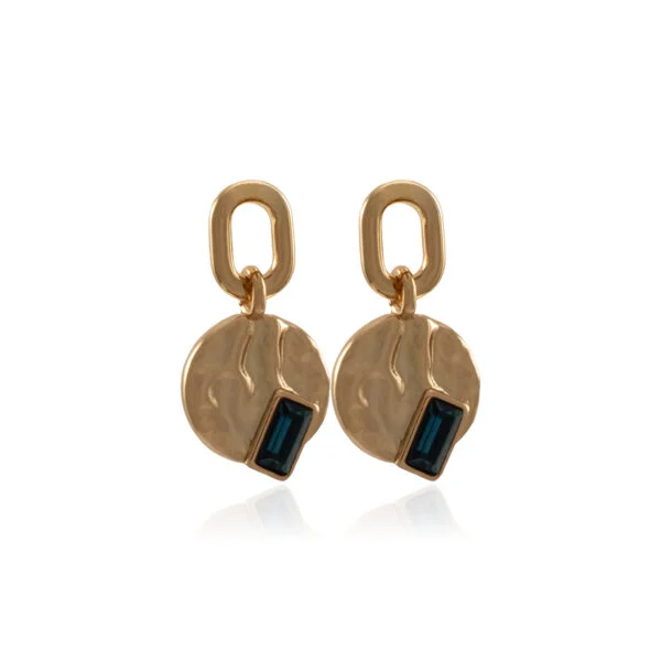 Solène Mini Dark Teal ripatsid
